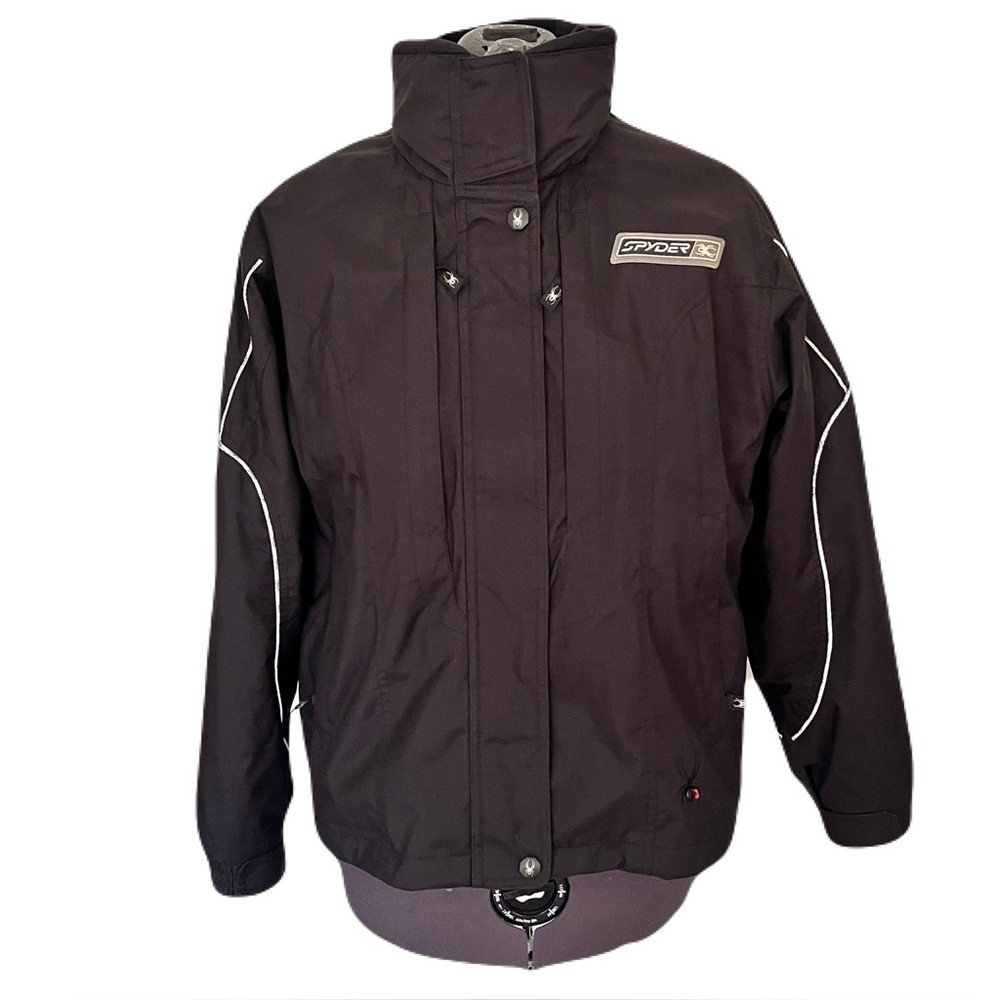 Spyder XT 5000 Black 3-in-1 Ski Snowboard Winter Coat, Size 10
